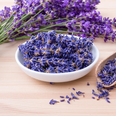 Lavender in Happy Strips Dream Defender – calming extract that promotes restful sleep and reduces stress